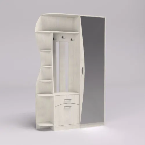 Прихожая Соло-9, Дуб Шамони Светлый, 1300/400/2100