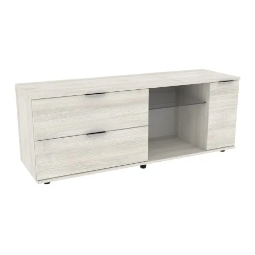 Тумба TV Ketrin К-9, Дуб Шамоні Світлий, 1400/425/530