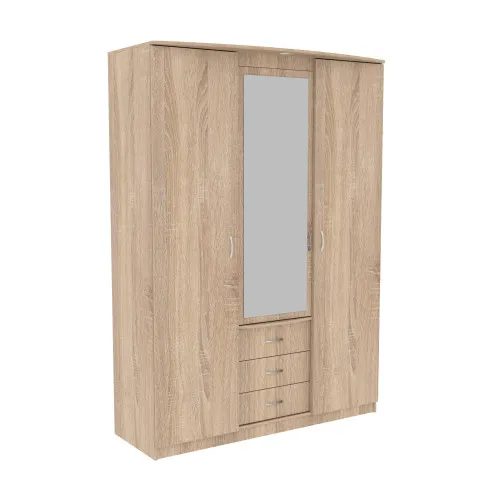 Шкаф Диана, Дуб Сонома, 1500х650х2100