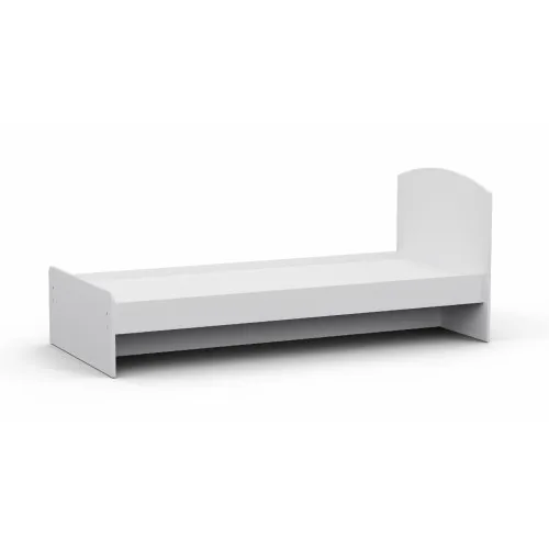 Кровать односпальная L-1, Белый, 1930х900х800