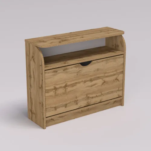 Тумба для обуви №3, Дуб Аппалачи, 800/250/650