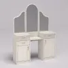 Стол туалетный Трюмо Диана, Дуб Шамони Светлый, 1200/420/1630