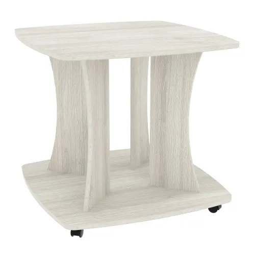 Стіл журнальний Квант, Дуб Шамоні Світлий, 650/650/550