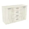 Комод №3, Дуб Крафт Білий, 1200/500/800