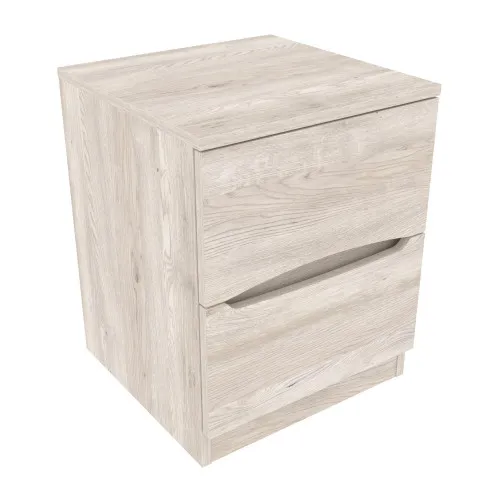 Тумба прикроватная Дельта, Самоа Дымчатый, 400/400/500