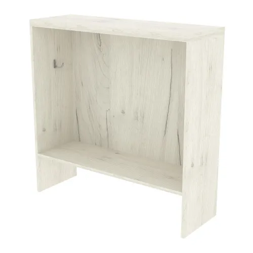 Тумба для салона TS-1, Дуб Крафт Белый, 900/300/900