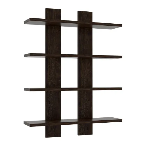 Полка навесная П-4, Дуб Конкордия, 600/120/800