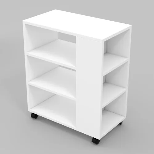Тумба мобільна ТМ-5, Білий, 550/300/650