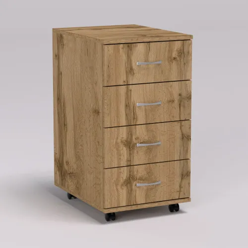 Тумба офисная ТМ-1, Дуб Аппалачи, 400/520/750