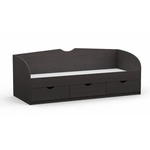 Кровать односпальная L-8, Венге Магия, 2030х834х766