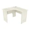 Стол угловой ОСК-1, Дуб Крафт Белый, 1100/1100/760