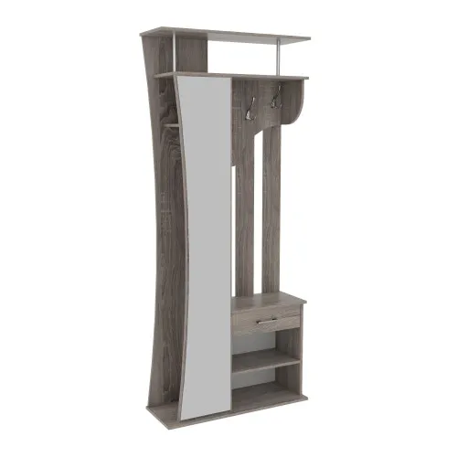 Прихожая Соло-8, Дуб Сонома Трюфель, 900/330/2100