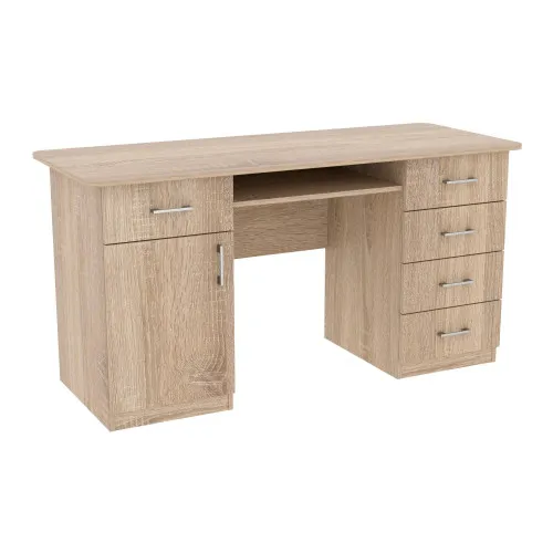 Стол письменный СП-1 №16, Дуб Сонома, 1500/600/760
