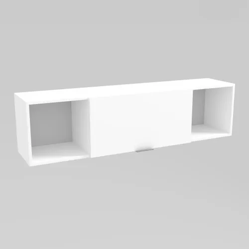 Полка навесная К-14, Белый, 1400/318/360