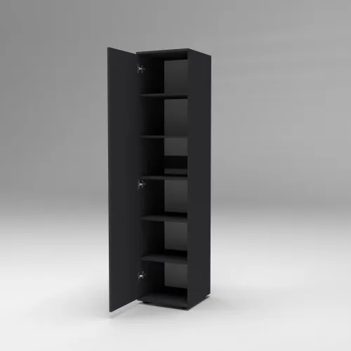 Пенал із полицями Ketrin К-2, Антрацит, 420/425/1880