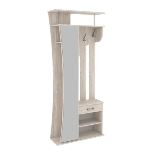 Прихожая Соло-8, Самоа Дымчатый, 900/330/2100