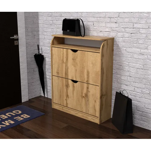 Тумба для обуви №1, Дуб Аппалачи, 800/250/1000