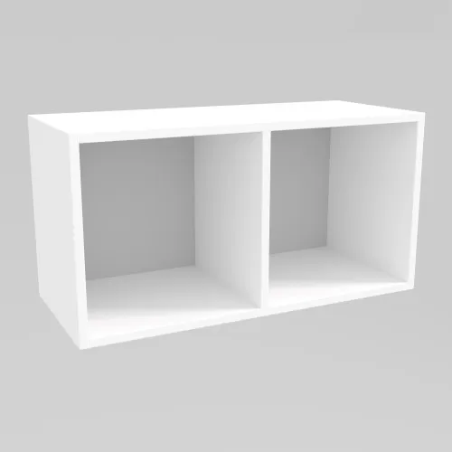 Полка навесная К-15, Белый, 700/300/360
