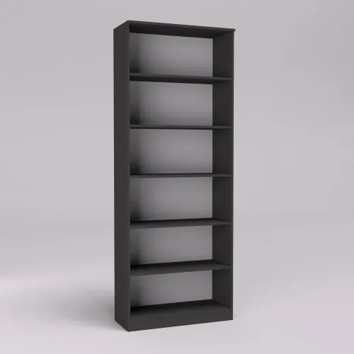 Стеллаж ОС-1, Антрацит, 800/340/2100