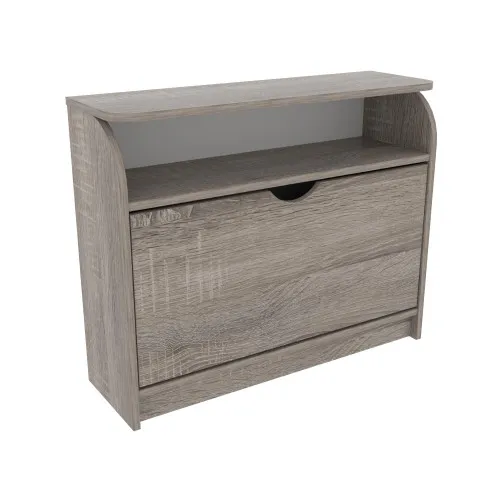 Тумба для обуви №3, Дуб Сонома Трюфель, 800/250/650