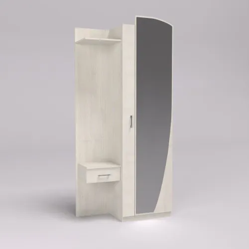 Прихожая Соло-1, Дуб Шамони Светлый, 1000/400/2140