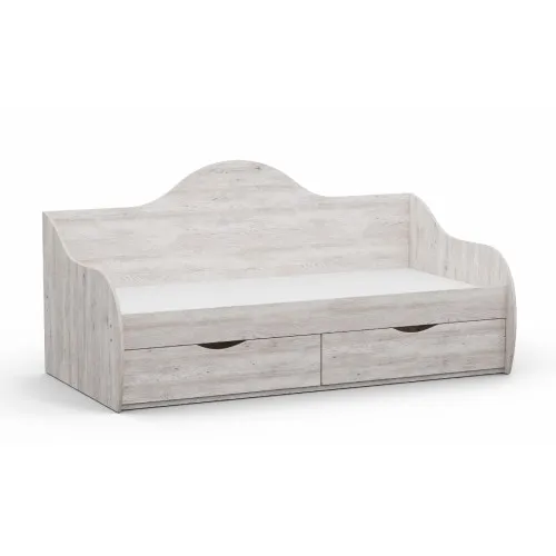 Кровать односпальная L-4, Самоа Дымчатый, 1932х1000х954