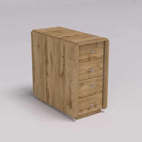 Стіл-тумба №5 Комбі, Дуб Аппалачі, 380х800х750