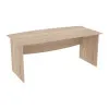 Стол офисный Лидер, Дуб Сонома, 1800/900/760