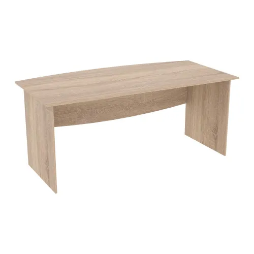 Стол офисный Лидер, Дуб Сонома, 1800/900/760