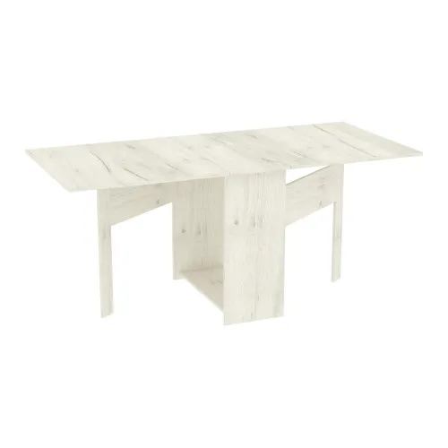 Стіл-тумба №1, Дуб Крафт Білий, 1750х800х750