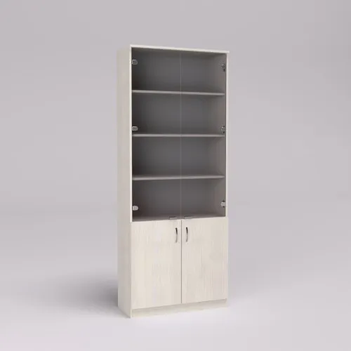 Тумба офисная ОШC-1, Дуб Шамони Светлый, 800/340/2100