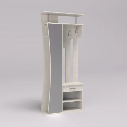 Прихожая Соло-8, Дуб Шамони Светлый, 900/330/2100