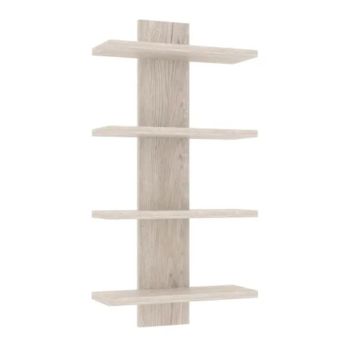 Полка навесная ПН-5, Самоа Дымчатый, 350/140/700