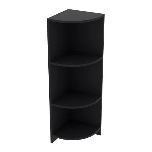 Тумба офисная ОКМ-1 угловая, Антрацит, 320/320/1080