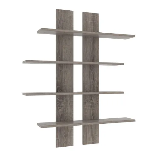 Полка навесная ПН-6, Дуб Сонома Трюфель, 910/160/1100