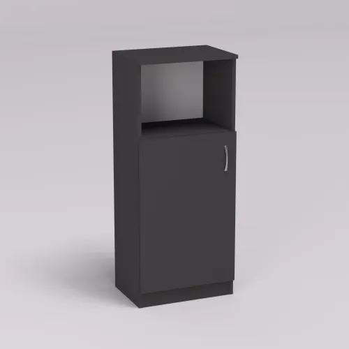 Тумба офисная ОПМ-2, Антрацит, 450/320/1080