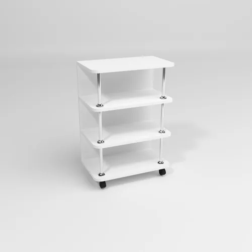 Тумба мобільна ТМ-3, Білий, 500/300/700