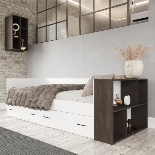 Полка приставная Т-9, Дуб Аппалачи, 934/250/700