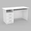 Стол офисный ОСП-3, Белый, 1400/600/760