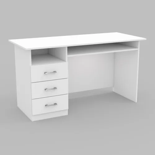 Стол офисный ОСП-3, Белый, 1400/600/760