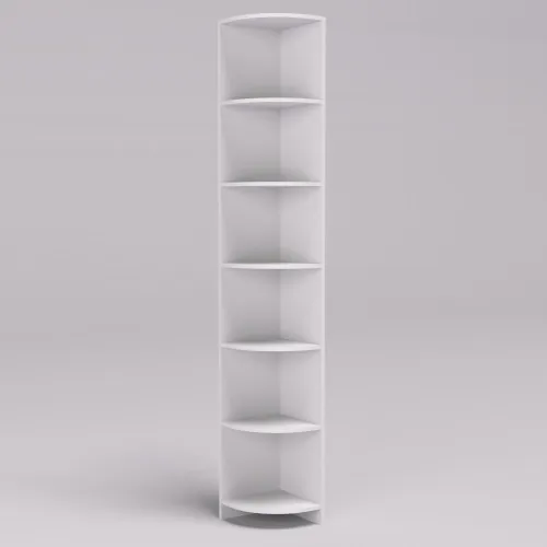 Тумба офисная, стеллаж ОК-1, Белый, 320/320/2100