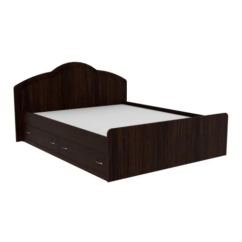 Кровать Диана двуспальная с 2-мя ящиками, Венге Магия, 2048х1610х1030