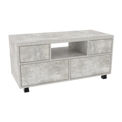 Тумба TV №2, Бетон, 1000/500/556