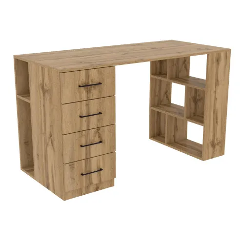 Стіл письмовий Tetris Т-8, Дуб Аппалачі, 1300/600/760