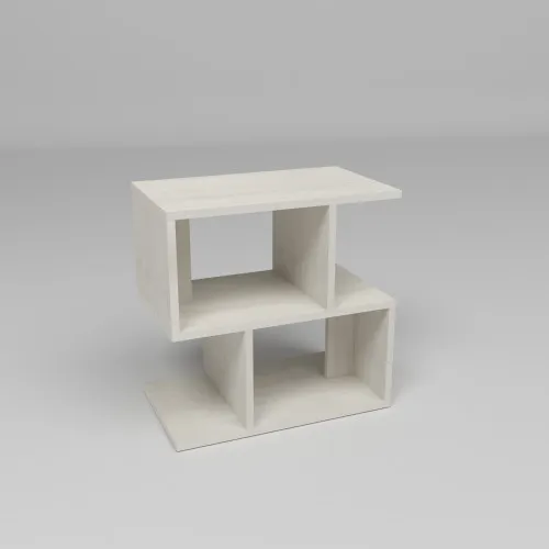 Тумба прикроватная S-1, Дуб Шамони Светлый, 500/300/500