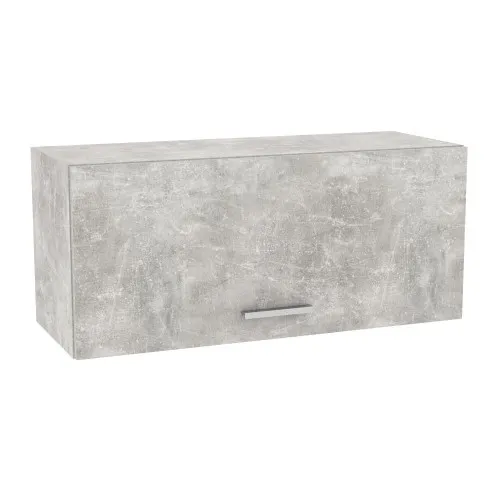 Полка навесная Н-11, Бетон, 820/318/360