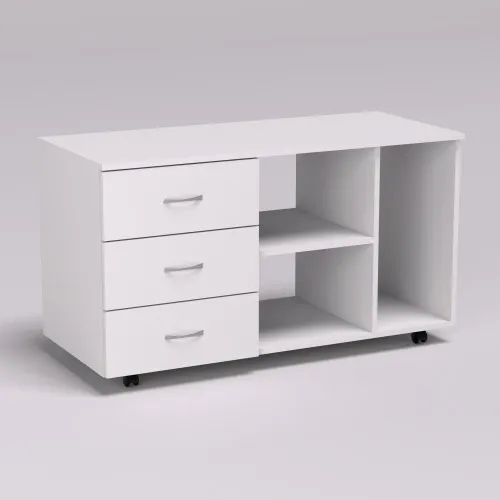 Тумба офисная ТМО-3, Белый, 1100/480/620