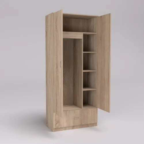 Прихожая ГКШ-5, Дуб Сонома, 900/430/2100