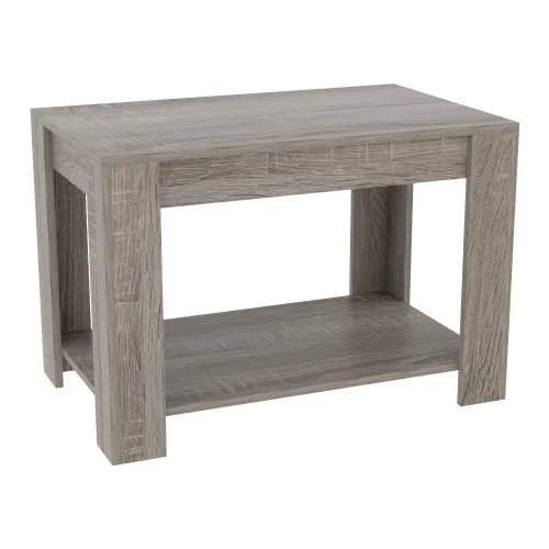 Стіл журнальний Квант-2, Дуб Сонома Трюфель, 800/500/550