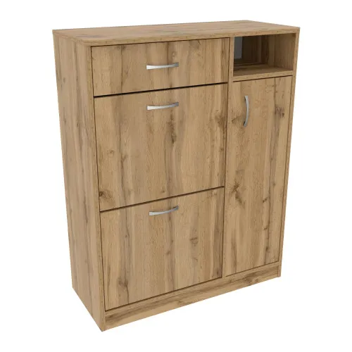 Тумба для обуви №5, Дуб Аппалачи, 800/350/1010